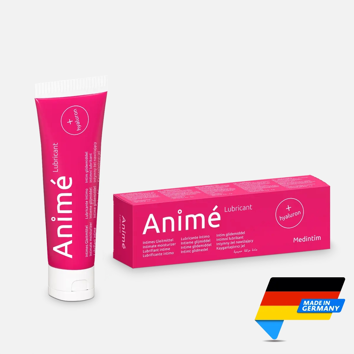 Animé Lubricant Gel with Hyaluron (water based)